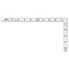 シンワ測定(Shinwa Sokutei) 曲尺平ぴた ホワイト 1尺 表裏同目 11174