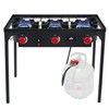 Hike Crew Auto Ignition 3-Burner Outdoor Gas Stove | 225,000