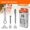 Corefix Strap Cavity Wall Fixing 4 Pack (M5x40mm), Heavy Duty