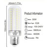 JUNEDOO E26 Garage LED Light Bulbs 35W, 6000K Daylight White,Edison