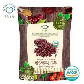 Purun Deulpan 푸른들판  생 적두 팥 100% 분말 가루 500g 붉은팥 Blue Field Red Bean 100% Powder 500g Red Bean