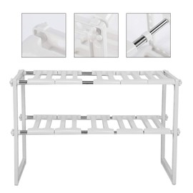 01 Storage Shelf, Safe Adjusted Adjustable Storage Shelf, Beautiful and Generous for Garage Home Storage, Family Kitchen Office,