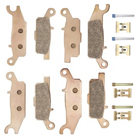 Mabutingti Front & Rear Brake Pads Sintered for Yama-ha Grizzly 550 Grizzly 700 YFM550 YFM700