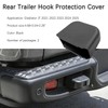 2 Pack Rear Bumper Tow Hook Covers, Tow Rear Trailer