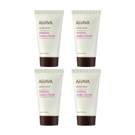 4x Ahava Dead Sea Water Mineral Hand Cream 40 mL 160 ml Combined