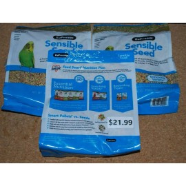 ZuPreem (6 lbs) 3 bag  ZuPreem Sensible Seed Enriching  Small Bird Food  Volume Discount
