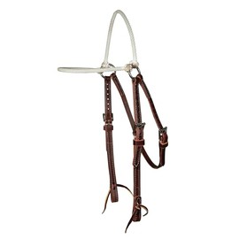 Professional's Choice Lariat Rope Burgundy Training Headseatter Headstall