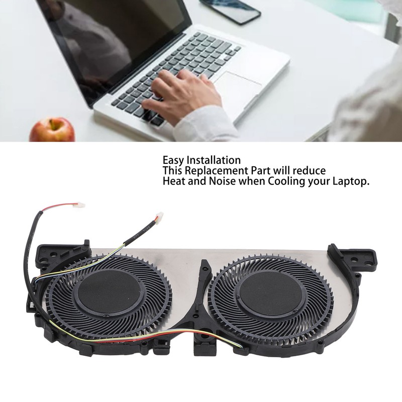 Replacement Laptop CPU Cooling Fan for C740‑15 C740‑15IML 5H40S19962 DC5V