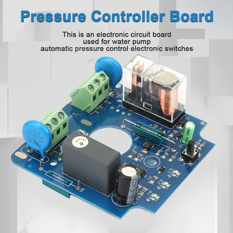 1pc Water Pump Automatic Pressure Control Module Electronic Switch Circuit
