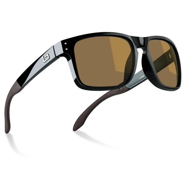Bnus italy made sunglasses corning real glass lens w. polarized