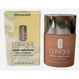Clinique Acne Solutions Liquid Makeup Foundation CN62 Porcelain Beige 1 fl oz