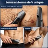 MAXGROOM Trimmer corpo uomo elettrico 4 in 1 multifunzione tosaerba