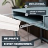 HELPMATE Groove Drawer Runners 17 mm Length 182 mm 1