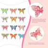 GUOYOU Butterfly, 65 Pieces Butterfly Resin Dollhouse Accessories, Small Butterflies