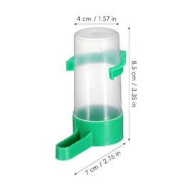Dispensador automático de agua para pájaros, alimentador de agua para pájaros, alimentador de agua para pájaros, alimentador de agua para pájaros, alimentador automático para jaula, alimentador de aves para jaula de pájaros, alimentador de bebederos