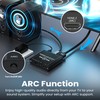 ALGOX 8K ARC HDMI Audio Extractor 4K@120Hz HDMI + Optical