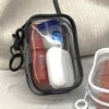 Transparent PVC Plush Doll Pouch, Square Black Plush Doll Pouch, Gacha Pouch / 투명 PVC 솜인형 파우치 사각 블랙 솜인형파우치 가챠파우치