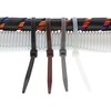 8 Inch Black Standard Nylon Cable Tie - 100 Pack