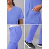 Adar Uniforms Addition Go-Basic Scrub Set For Women - Slim
