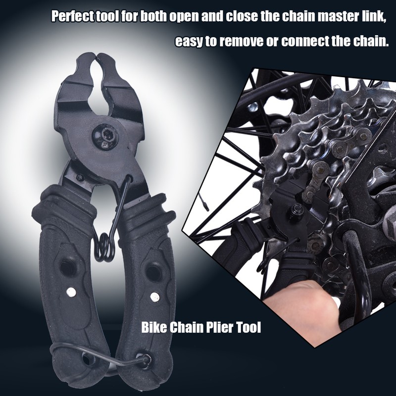 Bicycle Open Close Chain Buckle Repair Removal Remover Plier Tool