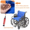 Bedridden Inflatable Seat Cushion Anti-Bedsore Wheelchair Air Seat Pad with