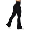Sunzel Flare Leggings, Crossover Yoga Pants with Tummy Control, High-Waisted