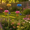 Butterfly Watering Station Garden Stakes Set of 2