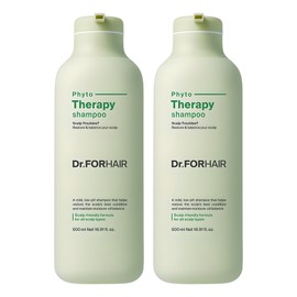 Dr. For Hair Phytotherapy Mildly Acidic Shampoo, 500ml, 2 pcs / 닥터포헤어 피토테라피 약산성 샴푸, 500ml, 2개