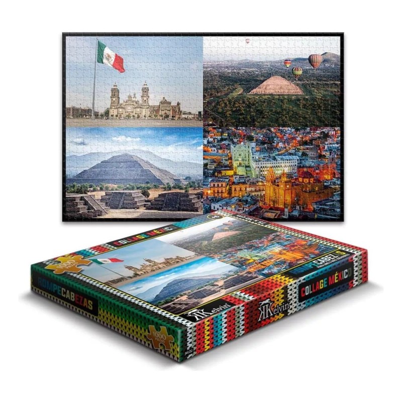 Mexico magico Rompecabezas Mexico Magico 70 X 50 1000 Piezas