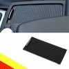 POETRYXIAO Center Console Blind Cover for Mercedes C Class /