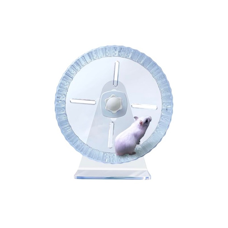 Silent Hamster Exercise Wheel,Quiet Hamsters Wheels,Adjustable Stand Silent Hamster Wheel