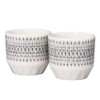 ARABIA 1068077 Pair Mini Cup Emilia 2.0 inches (5 cm)
