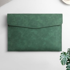 Jinchuan File Folder, PU Leather, A4 A5, Waterproof, Document Folder, Document Case, File Case, Large Capacity, Easy to Carry, Business, Meeting, Office, Documents, Documents, Notebook, Tablet Storage