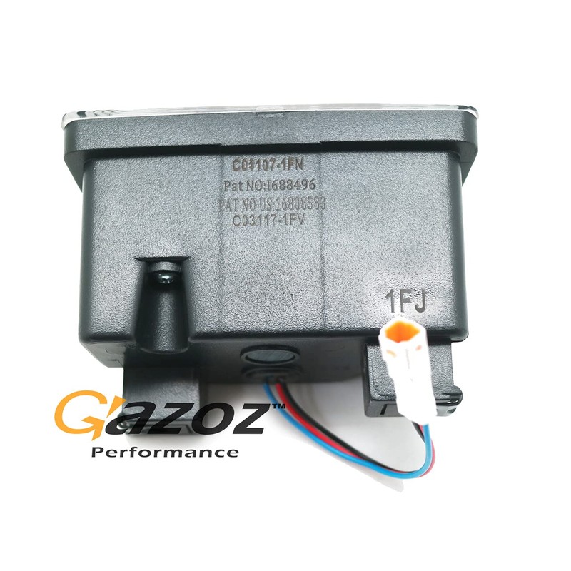 GAZOZ PERFORMANCE F1 Clear Lens LED Rear Fog Light Kit