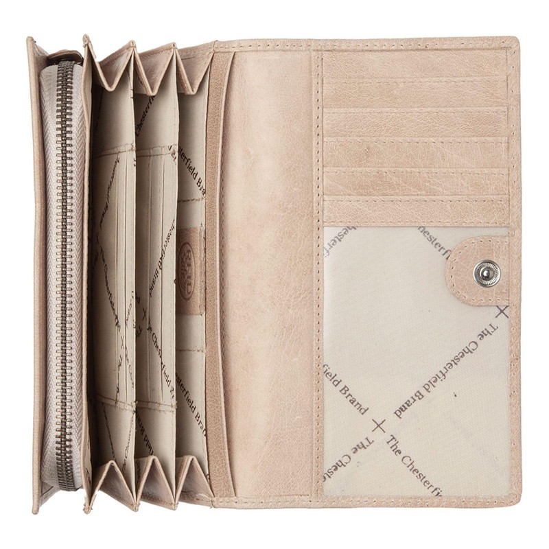 The Chesterfield Brand Antique Buff Hampton RFID Leather Wallet 18