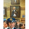 RARE HISTORIC WHAT IF PRINT, TITANIC COMPLETES MAIDEN VOYAGE APR