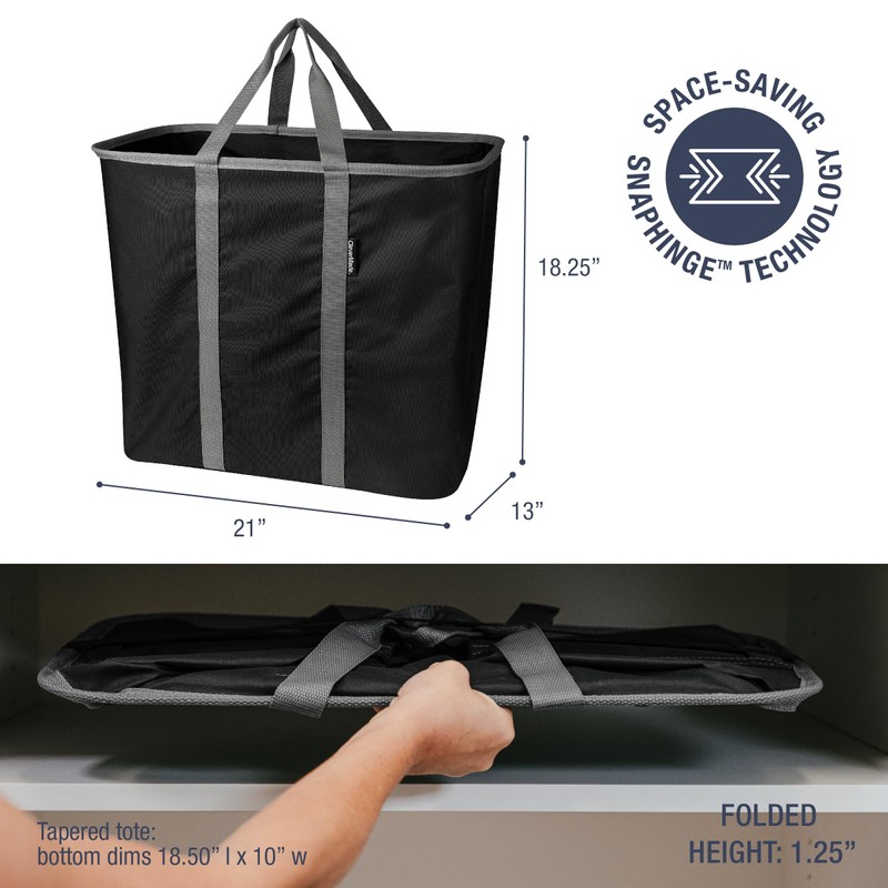 CleverMade Collapsible Laundry Basket - 64L Storage Organization Container 2Pack