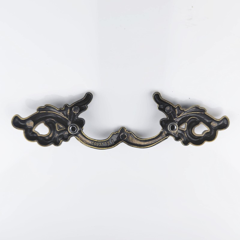 MuDuJia 4-Pack 2.5" Vintage Look Drawer Pull Antique Bronze Cabinet