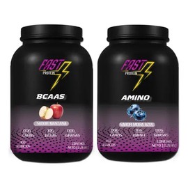 Bcaas  Aminoácidos En Polvo Fast 1 Kg Cu Varios Sabores