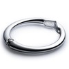 Clipa Purse Hook - Polished Silver- The Ring That Opens