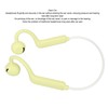 Open Ear Headphones Wireless Bluetooth 5.3 IPX4 Waterproof Stereo Open