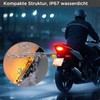 evermotor Running Effect Motorcycle Indicator LED E-Approved, Pack of 2