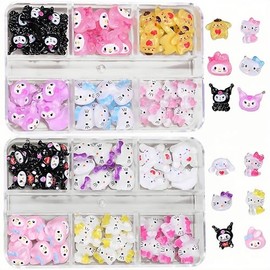 Virellay Nail Art Charms, 3D Nail Art Dekoration, DIY Nail Art Decoration