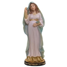 8" Immaculate Conception - Our Lady of Hope Statue | Blessed Mother Figurine | Great Catholic Gift for Baby Shower | Christian Religious Home Decoration