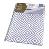 Dehaus® Wipe Clean Table Cloth - Grey Geo Diamond -