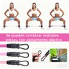 Ligas de Resistencia para Ejercicio, 11Pcs Juego de Bandas de