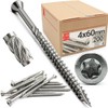 4.0 x 60 mm Decking Screws Stainless Steel Countersunk Head