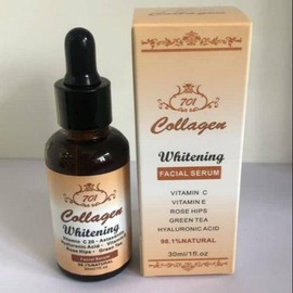 (SERUM 30ml)SET COLLAGEN WHITENING FACIAL SERUM  READY STOCK POST TODAY