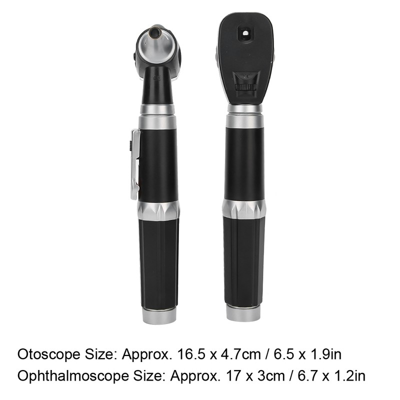 Rechargeable Fiber Optic Ophthalmoscope Otoscope Ear Eye Examination Devices Tool