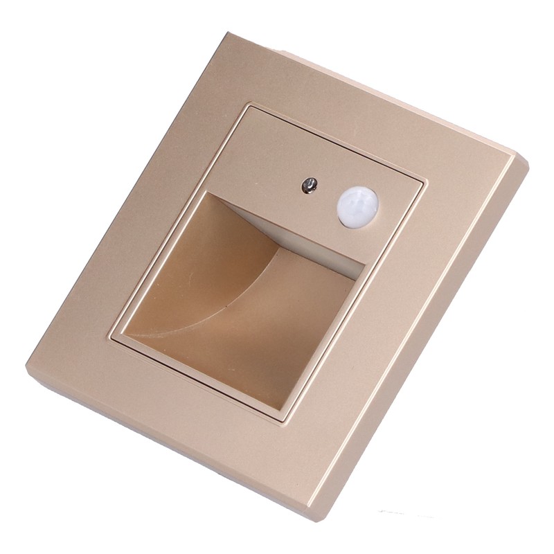 LED Stairs Step Light Embedded Human Body Induction Lamp Pathway